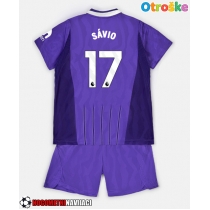 Otroške Nogometnih dresov Tottenham Hotspur Savio #17 Tretji 2026-27 Kratki rokavi (+ hlače)
